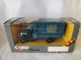 bnk jc Corgi Classics 923COR Thornycroft Van &#039;L.N.E.R. Express Parcels Service&#039;