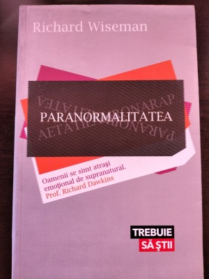 Paranormalitatea - Richard Wiseman foto