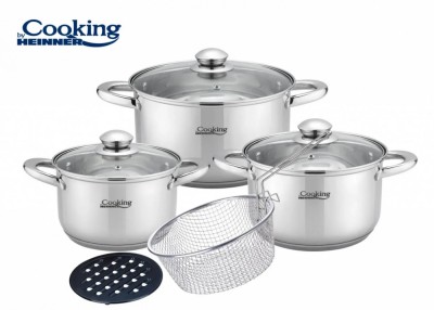 SET GATIT DIN INOX 8 PIESE, VICTORIA, COOKING BY HEINNER foto