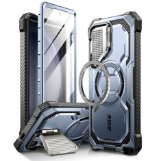 Husa Supcase Iblsn Armorbox Mag MagSafe pentru Samsung Galaxy S24 Ultra Albastru