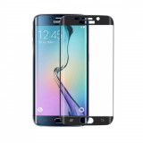 Folie Sticla Samsung Galaxy S6 Edge+ g928 Negru Fullcover Tempered Glass Ecran Display LCD