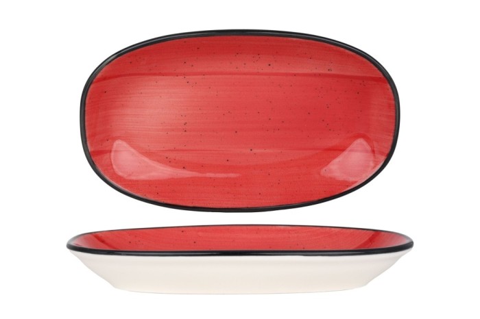 Bonna Placa de service - Aura Passion - Por&Aring;&pound;elan - 24x14 cm - set de 2