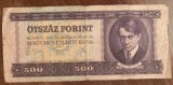 B11 7 - Bancnota foarte veche - Ungaria - 500 forint - 1975