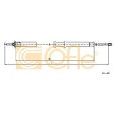 Cablu frana mana Fiat Grande Punto (199), Punto (188) Cofle 63120, parte montare : stanga, dreapta, spate
