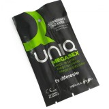 UNIQ - CONDOAME MEGASEX SENSITIVE FĂRĂ LATEX 3 BUCĂȚI