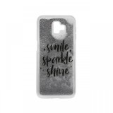 Carcasa Samsung Galaxy J6 Plus Lemontti Liquid Sand Smile, Sparkle, Shine