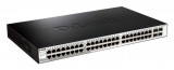 DLINK SW 48P-GB 4P-SFP SMART RM, D-link