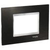 Rama Ornament 3M inox Schneider Eazy Styl negru crom LMR7733038