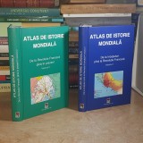 HERMANN KINDER - ATLAS DE ISTORIE MONDIALA ( VOL. 1 + VOL. 2 ) , 2002 *