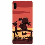 Husa silicon pentru Apple Iphone X, Lovely Sunsets