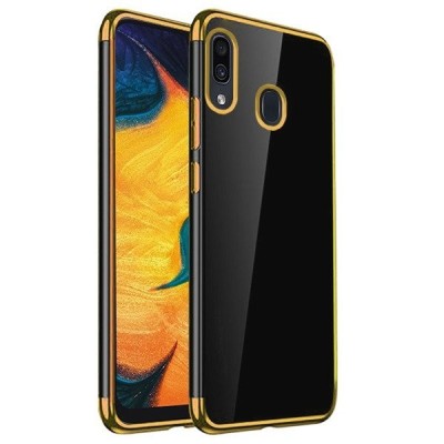 Husa SAMSUNG Galaxy A30 / A20 - Plating Soft (Auriu) foto