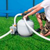 Pompă Filtrare Nisip Bestway Flowclear 8327L/h, 280W, Timer, Dozator Chemconnect, Valvă 6 poziții, Piscine 1100-51400L