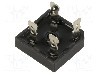 Punte redresoare, 35A, 100V, capsula MBR-25, DC COMPONENTS - GBPC3501