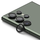 Folie sticla camera Samsung Galaxy S23 Ultra Ringke Camera Lens Frame, negru