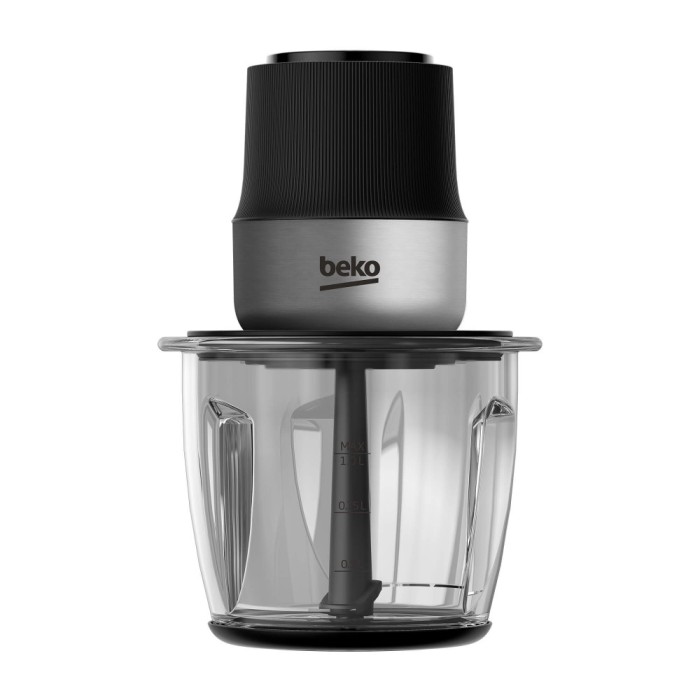 Aproape nou: Mini tocator Beko CHG81442BX, 1l, 400W, 3800 rotatii/minut, 2 trepte,