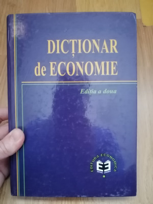 Dictionar de economie - Pugna Dumitru, Editia a II-a : 2001 foto