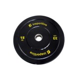 Greutate cauciucata inSPORTline Bumper Plate Lite 15 kg/ 50 mm,