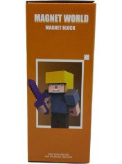 Set Magnet World tip Minecraft - Desert Transport Team, 47 piese
