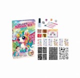 Set tatuaje cu sclipici pentru copii Unicorn Glitter Kit