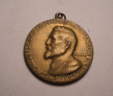 Medalie Regele Ferdinand si Imparatul Traian 1921