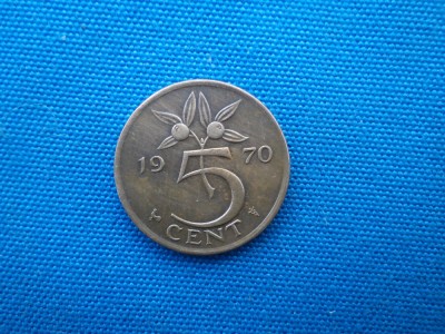 5 CENT 1970 / OLANDA foto