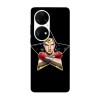 Husa compatibila cu Huawei P50 Pro model Classic Wonder Woman, Silicon, TPU, Viceversa, Transparent, Carcasa