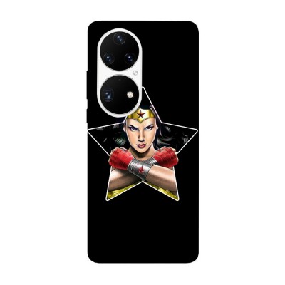Husa compatibila cu Huawei Nova 8i model Classic Wonder Woman, Silicon, TPU, Viceversa foto