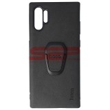 Husa Samsung Galaxy Note 10 Plus Hoco TPU Leather Neagra