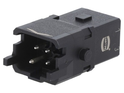 Conector Han 1A 4P 3P PE foto