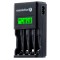 Incarcator everActive AA AAA NC-450 Black Edition cu 4 canale