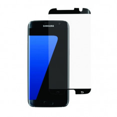 Folie Sticla 9H pentru Samsung Galaxy S7 Edge 3D Full Cover acopera tot ecranul Camera View Negru foto