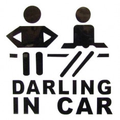 Abtibild Darling In Car DZ-61 Negru TCT-4551
