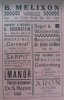 1941 Lot III reclame interbelice Iași Jassy fata - verso evrei, romani 23 x 15cm