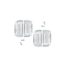 Set 4 suporti numar inmatriculare SLIM TRANSPARENT Automotive TrustedCars