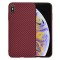 Husa pentru Apple iPhone XS Max, Techsuit, Carbonite FiberShell, Rosie