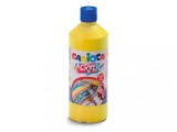 Acuarele acrilice tempera,galben,500 ml, Carioca