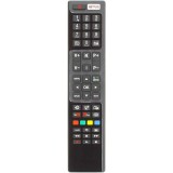 Telecomanda pentru Hitachi, Bush, JVC RC4848F, Universal, x-remote, Netflix, YouTube, FPlay, Negru