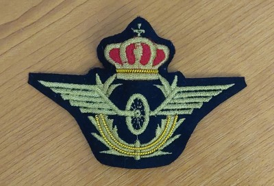 Emblema regalista cascheta, sapca, chipiu CFR cai ferate foto