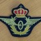 Emblema regalista cascheta, sapca, chipiu CFR cai ferate