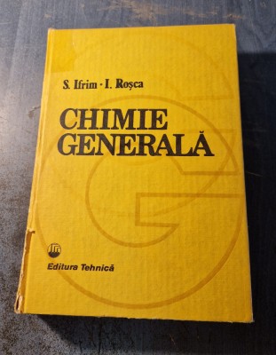 Chimie generala S. Ifrim Rosca foto