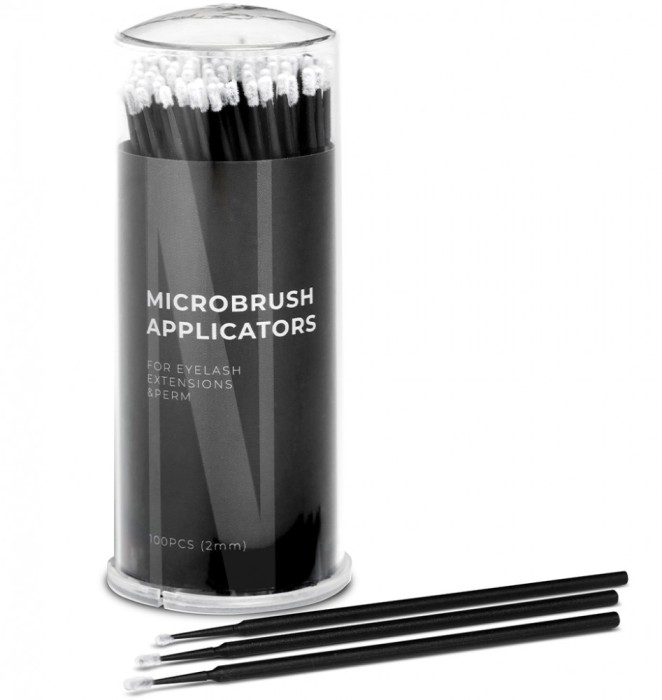 Microaplicatoare de a genelor 2.0 mm Nanolash 100 buc - fără scame