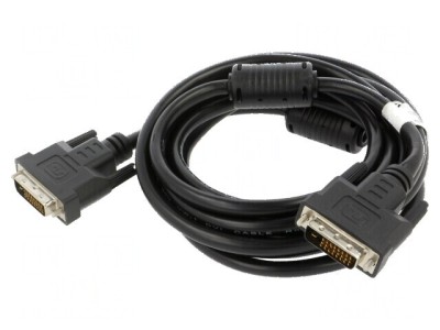 Cablu DVI-D dual link 3m negru foto