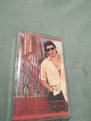 CASETA AUDIO BRUCE SPRINGSTEEN -LUCKY TOWN ORIGINALA foto