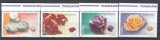ROMANIA 2004 LP 1661 TRANDAFIRI ROMANESTI SERIE MNH