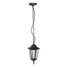 Pendul exterior ip44 e27, negru mat foto