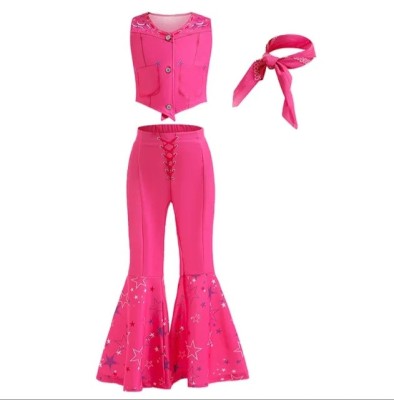 Costum Barbie NOU 7, 8, 9. 10 ani foto
