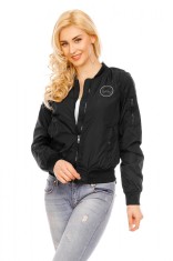U608-1 Jacheta casual accesorizata cu buzunare pe maneci