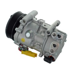 Compresor aer conditionat Citroen C5 (RD/TD), 2008-, motorizare 2.0 HDI, 100kw/103kw/110kw/ 120kw/132kw, diesel, rola curea 110 mm, 6 caneluri, tip S foto