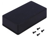 Carcasă universală ABS neagră 63mm x 113mm x 31mm 1591XX