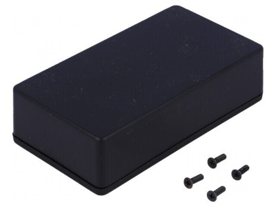 Carcasă universală ABS neagră 63mm x 113mm x 31mm 1591XX foto
